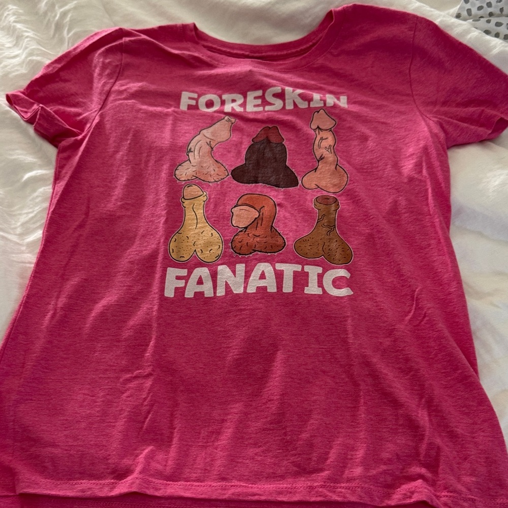 Gildan Pink hilarious T shirt